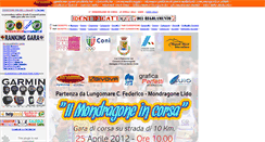 Desktop Screenshot of mondragone2012.garepodistiche.com