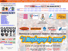 Tablet Screenshot of mondragone2012.garepodistiche.com